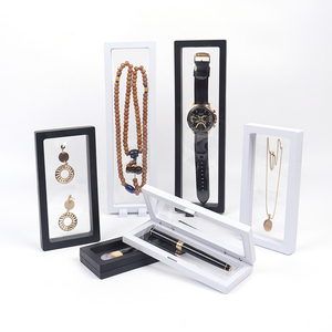 Boîte d'emballage transparente pour bijoux, présentoir suspendu pour bagues et boucles d'oreilles, support de rangement pour pièces de monnaie et pierres précieuses, étui en membrane PET - Product Image 4