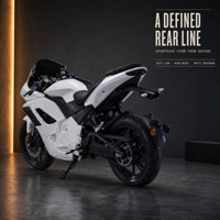 72V 3000W Cybern Lithium Electric Streetbikes with Mid-Motor Powertrain Disc Braking System 120km/h T9