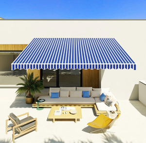 Toldo Retráctil Motorizado Personalizado de 15x10 Pies <span class=keywords><strong>con</strong></span> Control Remoto y <span class=keywords><strong>Manivela</strong></span> Manual - Product Image 4