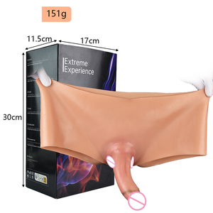 SXXY strap su dildo mutandine indossabili dildo silicone pantaloni lesbici stimolazione vaginale <span class=keywords><strong>anale</strong></span> per coppie lesbiche giocattoli sessuali - Product Image 3