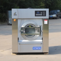 Nouvelle Arrivée Laveuse-essoreuse Industrielle Électrique 30kg Certifiée CE pour Applications Hôtelières et de Blanchisserie en Complexes