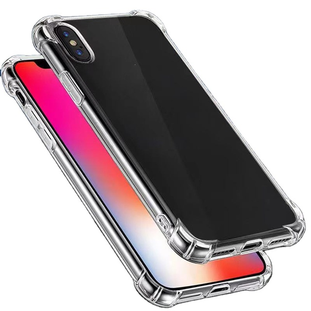 Silicone Clear TPU Case Acrylic Anti-yellow Phone Case Phone Case Cover for iPhone 15 Pro Max 14 13 12 Pro