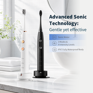 Cepillo de Dientes <span class=keywords><strong>El</strong></span>éctrico Sónico Inteligente con Logotipo Personalizado, Recargable, IPX7, Carga Inalámbrica, con Sensor de Presión - Product Image 3