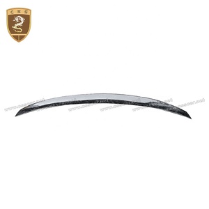 Difusor de labio trasero y delantero de fibra de carbono forjado, faldón lateral, alerón de techo, estilo TYK, Kit de carrocería para Porsche <span class=keywords><strong>Macan</strong></span> <span class=keywords><strong>2020</strong></span> - Product Image 5