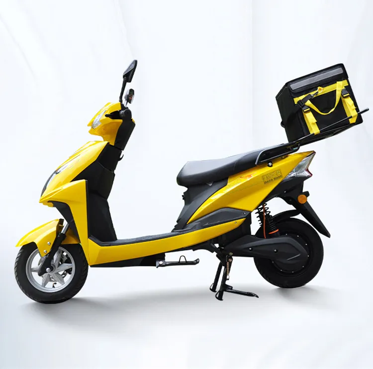 Teslimat Pizza Scooter 2022 yükleme kral 50kmh ile 1500w elektrikli motosiklet 72v50ah elektrikli