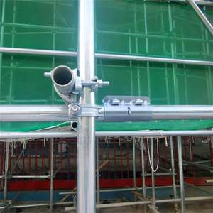 Sujetadores de andamio forjados galvanizados de encofrado <span class=keywords><strong>profesional</strong></span> Acoplador de viga de abrazadera de perno giratorio - Product Image 5