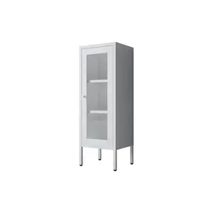 Avrupa tarzı ev mobilya kullanımı dikey çelik cam kapılar dolap mutfak dolap tasarım çelik tal soyunma çocuk odası için
