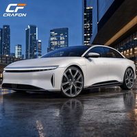 Jantes de voiture pour passagers CF 5x112 66.5, compatibles avec Lucid Air, jantes forgées 6061-T6, marque privée, fabrication en usine