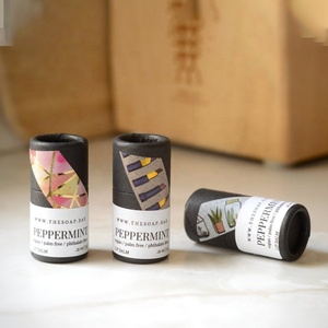 Envase de Cartón Ecológico con Logotipo Personalizado, Tubo de Papel Kraft para Desodorante, Brillo Labial y Bálsamo Labial - Product Image 5
