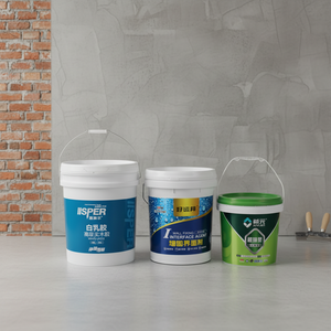 Seau en <span class=keywords><strong>plastique</strong></span> recyclable de qualité alimentaire 10L 15L 20L avec poignée, bidon d'huile lubrifiante scellé, conteneur de stockage en PP avec <span class=keywords><strong>couvercle</strong></span> – Offre Spéciale - Product Image 3