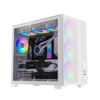 Wholesale Affordable Prices Computer Accessories ATX MATX ITX Gaming Computer case Support Front-mounted Power Supply