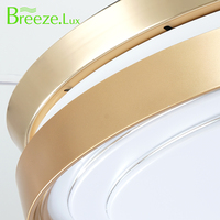 Luz de ventilador de techo LED de estilo simple para altavoz Bluetooth venta al por mayor Gran oferta ventilador retráctil Control remoto para Baño