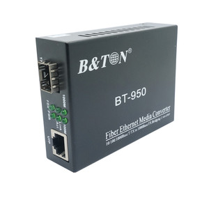 Bộ Chuyển Đổi Sợi Ethernet 1000M 1sfp + Bộ Chuyển Đổi Phương Tiện Sfp 1RJ45 Bộ Chuyển Đổi Phương Tiện Truyền Thông Gigabit Fiber, Bộ Chuyển Đổi Sợi Quang - Product Image 1