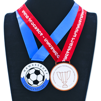 RENHUI Médailles et trophées sportifs personnalisés en métal, artisanat, médaille de l'homme du match, gagnant du prix Bronze Afl