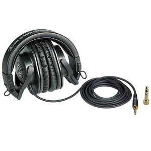 หูฟังแบบครอบหู Audio Technica Ath-M30X ระบบไดนามิก HiFi สำหรับการบันทึกเสียงเพลง - Product Image 5