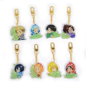 พวงกุญแจอะคริลิคใสพิมพ์ลายอนิเมะแบบกำหนดเอง Creative Pixiv Charms Epoxy สำหรับงาน DIY - Product Image 2