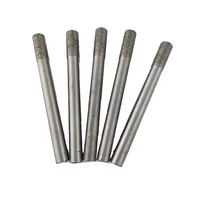 Globaler Bestseller Schaft durchmesser 6mm Scharfe Messers pitze Gesintertes Schnitz messer mit flachem Boden für Stein