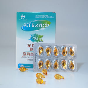 95% Omega <span class=keywords><strong>3</strong></span> Pet dầu cá cho chó viên nang mềm vẻ đẹp tóc da mèo miễn dịch hỗ trợ rtg công nghệ cao DHA EPA chăm sóc sức khỏe bổ sung - Product Image 5