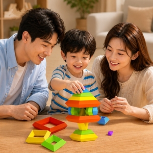 Blocs de construction QiYi Luban, blocs de construction de la tour Luban, cube, jouets éducatifs pour enfants - Product Image 5