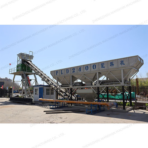 Nhà máy trộn bê tông 60 m3/h, nhà máy trộn bê tông HZS60, nhà máy sản xuất nhỏ, máy móc bê tông - Product Image 1