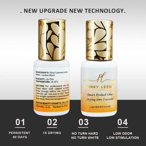 Pegamento para Pestañas Pinky Leem 1S, Pegamento para Extensiones de Pestañas de Secado Rápido, Fábrica OEM ODM, Fuerte y Duradero - Product Image 4