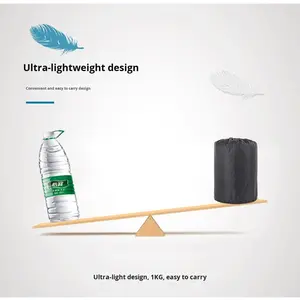 Manta de Camping de Poliéster 210T Gruesa, Imprescindible para Otoño e Invierno, Resistente a la Humedad, Impermeable, Portátil, para Picnic - Product Image 6