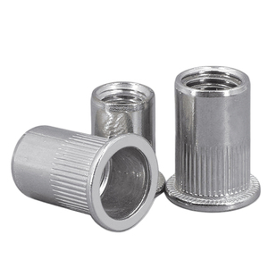Tuercas de remache con moleteado vertical, tornillos de remache hexagonales extendidos - Product Image 4
