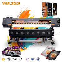 Imprimante numérique industrielle WorldColor 6 pieds 3200/xp600 pour vinyle, éco-solvant, grand format, impression de bannières flexibles, prix usine