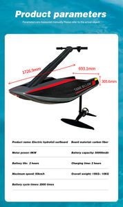 TAME BILLOW 신상품 손잡이가 있는 에포일 서프보드 전동 핸드헬드 에포일 매우 간편한 균형 제어 - Product Image 4