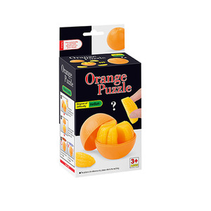 Enfants de 8 à 12 ans Jouet éducatif à monter soi-même Casse-tête stéréo 3D Oursin orange à l'ail Mini jouet assemblé en papier fabriqué à partir de plastique - Product Image 5