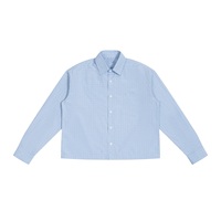 Chemises amples à manches longues en flanelle à carreaux, brodées et boutonnées, de style designer, pour hommes, de haute qualité