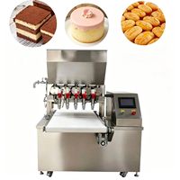 Injecteur rapide intelligent à 5 têtes pour pâtisserie, machine à injection à vitesse réglable, vente chaude