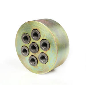 Anclaje de poste de hormigón pretensado de poste redondo de acero Anclajes de suelo de bloque hueco Construcción de edificios galvanizada por inmersión en caliente - Product Image 5