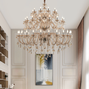 <span class=keywords><strong>Lustre</strong></span> en cristal décoratif moderne, <span class=keywords><strong>lustre</strong></span> de luxe, éclairage suspendu pour hall d'hôtel, éclairage pour villas de luxe et palais - Product Image 1