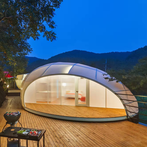 Özelleştirilmiş <span class=keywords><strong>2025</strong></span> Pupa Pod lüks açık glatravel taşınabilir kamp çadır seyahat ve tatil fuar çadırları için - Product Image 3