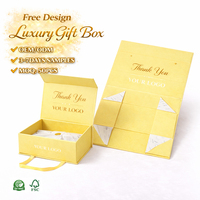 Boîte cadeau pliable à fermeture magnétique avec logo personnalisé, emballage en papier rigide de luxe de qualité supérieure pour l'emballage de vêtements haut de gamme
