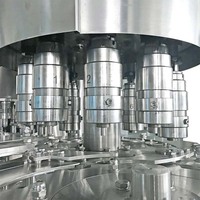 Ligne de remplissage automatique de bouteilles d'eau minérale pure PET de 500 ml, machine d'emballage complète, usine de production