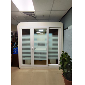 Premium Quality Modern Eco-Friendly Meet Series Quatro Pod 4 Seater Acoustic <b>Soundproof</b> Office <b>Booth</b> Team Collaboration Sale - Product Image 4
