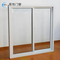Fenêtres en PVC Fenêtres à battants Série 80 Fenêtres en acier plastique 2,0 de épaisseur 5+6A+5 Verre isolant trempé Fenêtre coulissante
