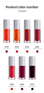 Tinte labial multiusos de alta pigmentación personalizable MLM, tinte suave mate para labios y mejillas, brillo labial vegano a prueba de agua sin fragancia. - Product Image 2