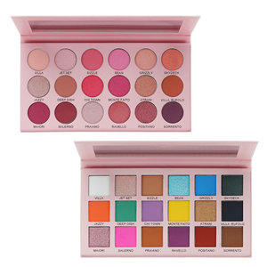 Palette de fards à paupières 18 couleurs haute pigmentation, neutres, nacrés, mats, scintillants et pailletés fins, <span class=keywords><strong>maquillage</strong></span> multicolore pour les yeux - Product Image 4