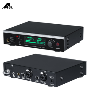 EIF AC-200 Moniteur intra-auriculaire sans fil UHF haute performance, portée 60 mètres, professionnel, monocanal, faible latence, pour chanteur de scène - Product Image 3