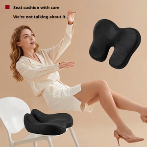 Coussin de siège ergonomique en <span class=keywords><strong>mousse</strong></span> à mémoire de forme <span class=keywords><strong>haute</strong></span> <span class=keywords><strong>densité</strong></span>, soutien en U <span class=keywords><strong>pour</strong></span> le coccyx, coussin orthopédique <span class=keywords><strong>pour</strong></span> siège de voiture ou chaise, idéal <span class=keywords><strong>pour</strong></span> les longues périodes assises - Product Image 4