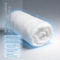 Ouate thermique en polyester vierge thermocollée par pulvérisation 120 GSM, douce pour la peau, pour manteaux et vestes d'hiver, OEM