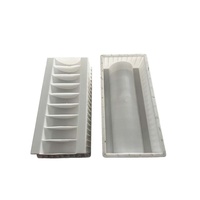 Nouveau design de bloc de verrouillage hexagonal creux de haute qualité, bloc de puits, bloc de béton prémoulé, moule en plastique, personnalisation d'usine