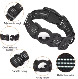 <span class=keywords><strong>Collar</strong></span> Personalizable para Cachorros con Collares de Entrenamiento de Nailon Manos Libres, <span class=keywords><strong>Collar</strong></span> de Cuerda Reflectante Sólido para Perros - Product Image 4