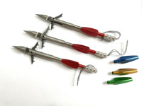Nouvel ensemble de flèches de tir à l'arc en acier inoxydable pour la pêche et la chasse avec arc et flèches