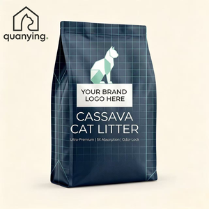 Arena para Gatos Natural <span class=keywords><strong>de</strong></span> Tofu, <span class=keywords><strong>Yuca</strong></span> y Maíz, Ecológica, Biodegradable, <span class=keywords><strong>de</strong></span> Aglutinación Rápida, Sin Polvo, Desechable por <span class=keywords><strong>el</strong></span> Inodoro, Desodorizante, Altamente Absorbente - Product Image 1