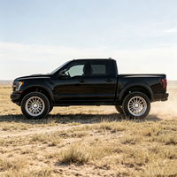 Jantes forgées SL 22X12 24X12 24X14 26X14 28X16 8x170 8x180 6x139.7 à profil profond avec enjoliveurs flottants pour GMC Sierra 1500 2500 3500