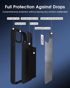 Custodia per schermo intelligente per <span class=keywords><strong>iPhone</strong></span> 15 Pro Max 4 <span class=keywords><strong>Cover</strong></span> per telefono con <span class=keywords><strong>foto</strong></span> a colori con funzione Diy - Product Image 4